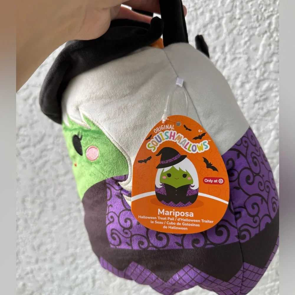 Squishmallows Mariposa the Witch Plush Bucket